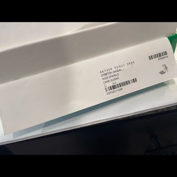 Bottega Stretch Rhinestone Heels  - Picture 9 of 9